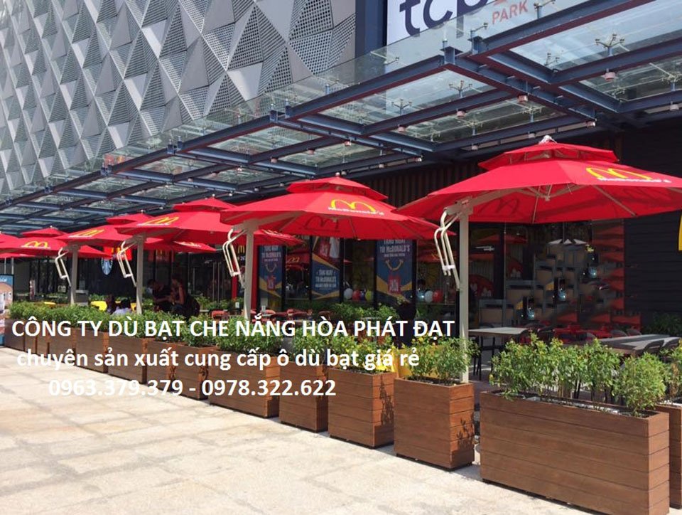 Hình ảnh : mẫu dù che nắng ngoài trời phân phối tại Vĩnh Long