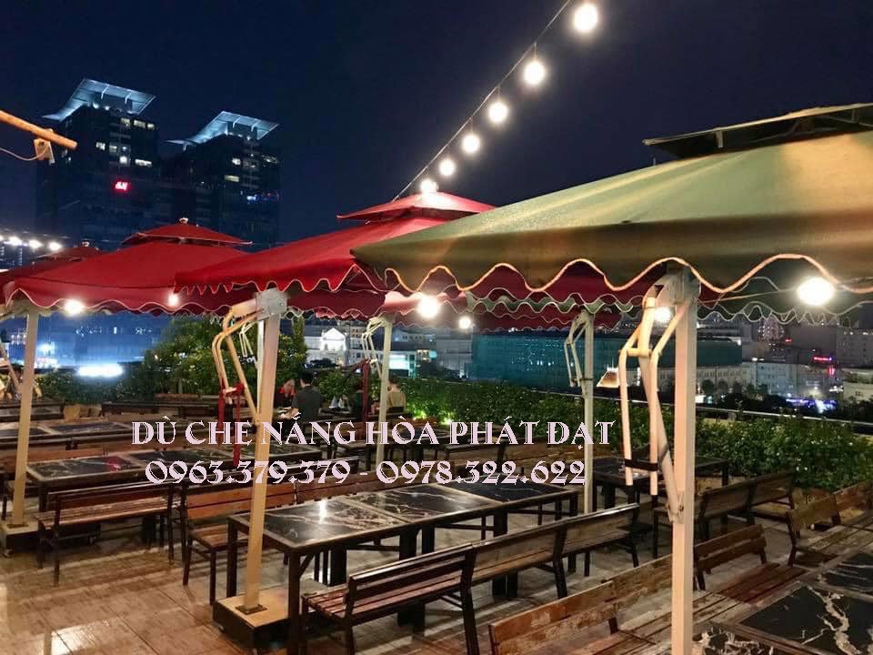Hình ảnh : mẫu dù che nắng ngoài trời phân phối tại Vĩnh Long