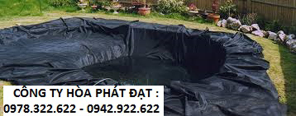 Hình ảnh : sản phẩm bạt lót hồ HDPE giá rẻ tại Gia Lai