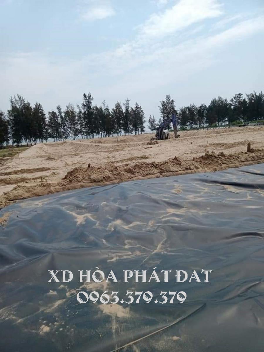 Hình ảnh : sản phẩm bạt lót hồ HDPE giá rẻ tại Gia Lai