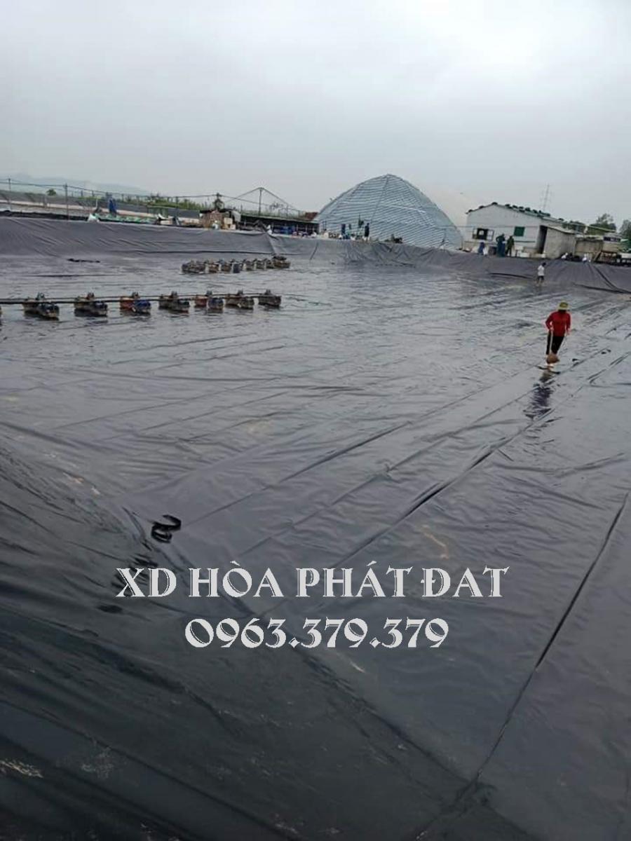 Hình ảnh : sản phẩm bạt lót hồ HDPE giá rẻ tại Gia Lai