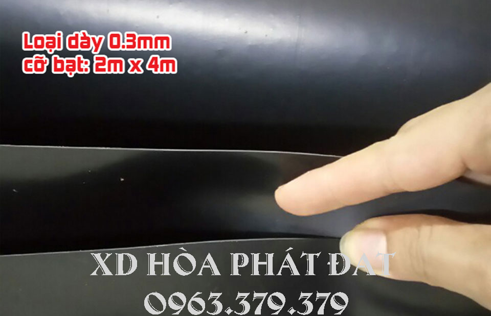 Hình ảnh : sản phẩm bạt lót hồ HDPE giá rẻ tại Gia Lai