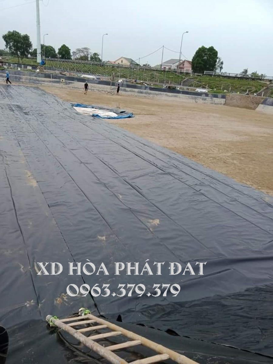 Hình ảnh : sản phẩm bạt lót hồ HDPE giá rẻ tại Gia Lai