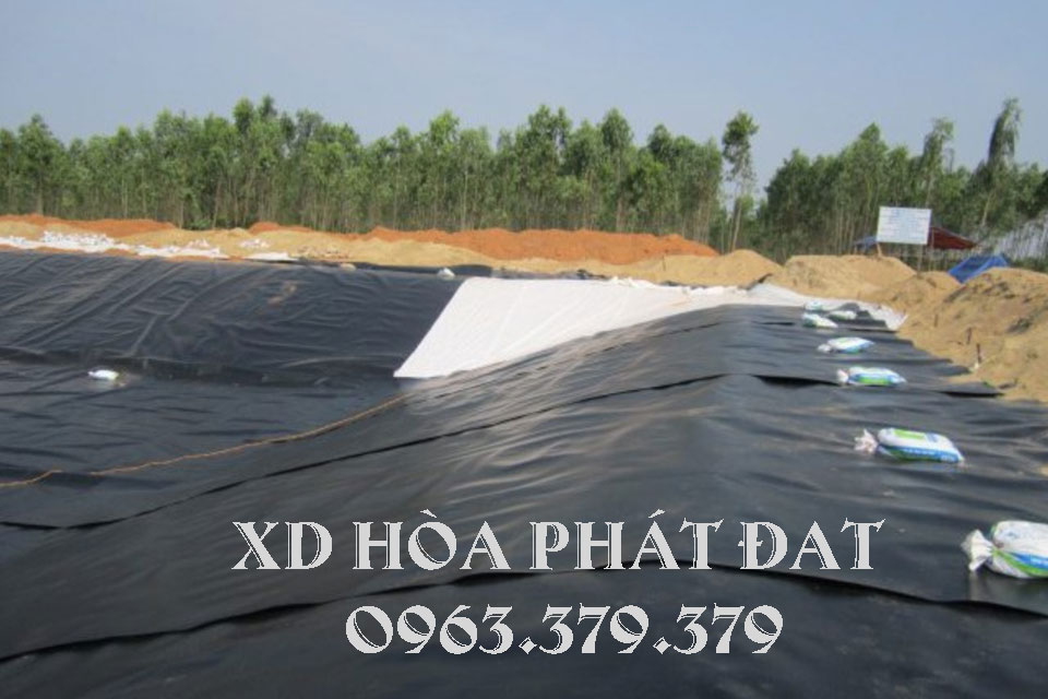 Hình ảnh : sản phẩm bạt lót hồ HDPE giá rẻ tại Gia Lai