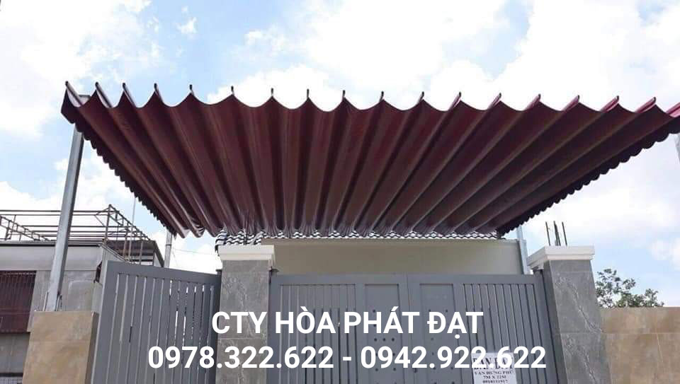 Hình ảnh : sản phẩm mái che di động tại Hà Nội