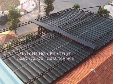 Cung cấp bạt mái che, may bạt mái xếp bạt kéo tại Phú Thọ Tp Việt Trì giá rẻ
