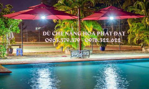 Báo giá dù che nắng mưa ngoài trời tại Tphcm giá rẻ