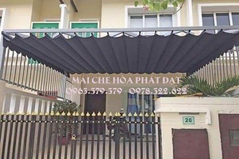 Cung cấp bạt mái che, may bạt mái xếp bạt kéo tại Bà Rịa – Vũng Tàu giá rẻ