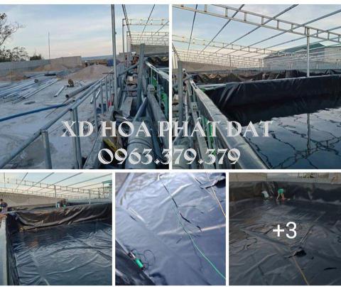 Báo giá bạt lót ao hồ HDPE chứa nước nuôi tôm cá tại Quảng Ninh Tp Hạ Long giá rẻ