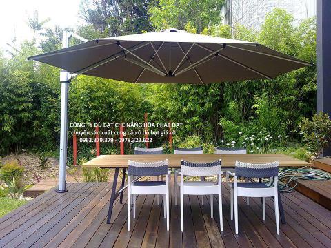 Báo giá dù che nắng mưa ngoài trời tại Thái Bình giá rẻ