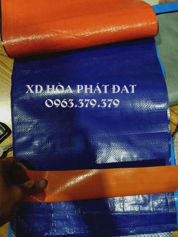 Báo giá bạt nhựa, bạt xanh cam, bạt sọc công trình tại Đồng Nai Tp Biên Hoà giá rẻ