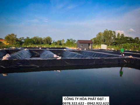Báo giá bạt lót ao hồ HDPE chứa nước nuôi tôm cá tại Hải Phòng Quận Hồng Bàng giá rẻ