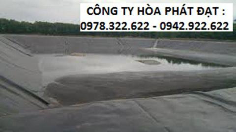 Báo giá bạt lót ao hồ HDPE chứa nước nuôi tôm cá tại Cao Bằng giá rẻ