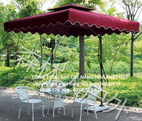 Báo giá dù che nắng mưa ngoài trời tại Nam Định giá rẻ