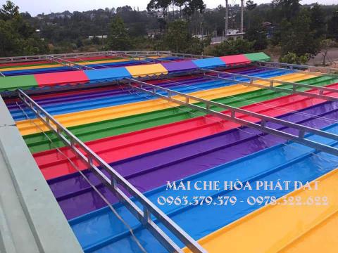 Cung cấp bạt mái che, may bạt mái xếp bạt kéo tại Tuyên Quang giá rẻ