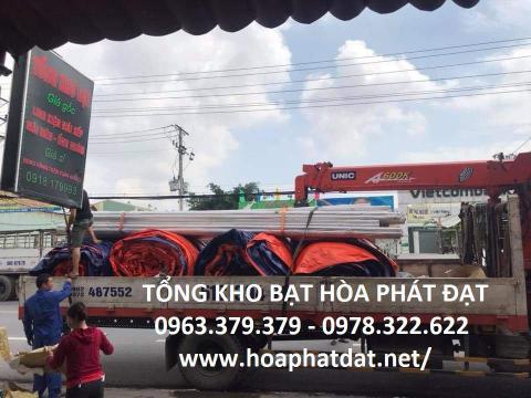 Báo giá bạt nhựa, bạt xanh cam, bạt sọc công trình tại Hà Giang giá rẻ