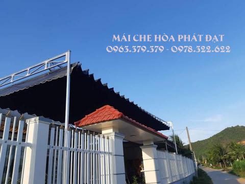 Cung cấp bạt mái che, may bạt mái xếp bạt kéo tại Sóc Trăng giá rẻ