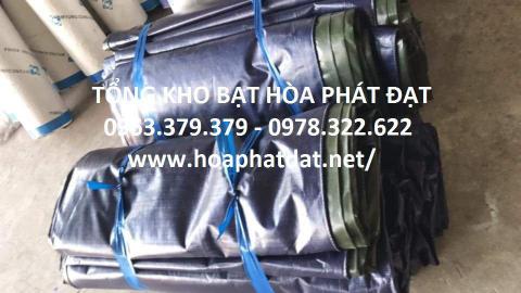 Báo giá bạt nhựa, bạt xanh cam, bạt sọc công trình tại Bình Định Tp Quy Nhơn giá rẻ
