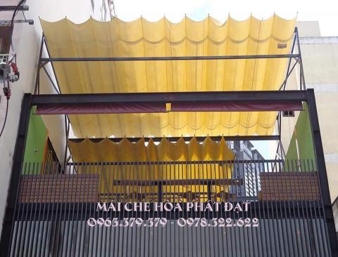 Cung cấp bạt mái che, may bạt mái xếp bạt kéo tại Lạng Sơn giá rẻ