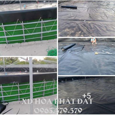 Báo giá bạt lót ao hồ HDPE chứa nước nuôi tôm cá tại Sóc Trăng giá rẻ