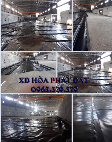 Báo giá bạt lót ao hồ HDPE chứa nước nuôi tôm cá tại Phú Thọ Tp Việt Trì giá rẻ