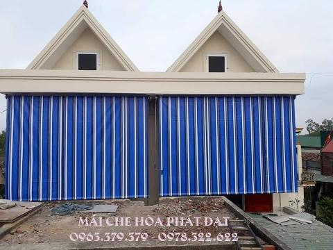 Cung cấp bạt mái che, may bạt mái xếp bạt kéo tại Lâm Đồng Tp Đà Lạt giá rẻ