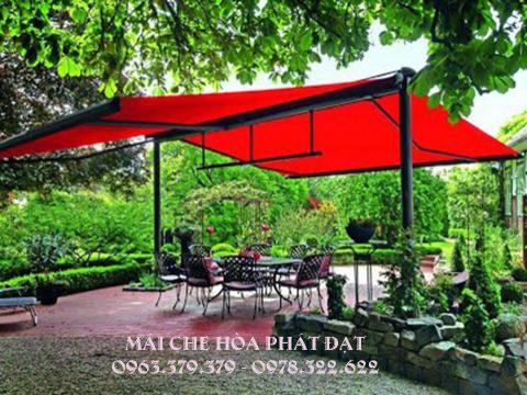 Cung cấp bạt mái che, may bạt mái xếp bạt kéo tại Sài Gòn giá rẻ