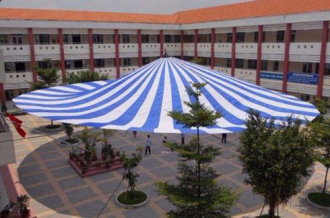 Báo giá dù sự kiện, dù che ngoài trời, dù che trường học tại Khánh Hoà Tp Nha Trang giá rẻ