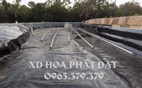 Báo giá bạt lót ao hồ HDPE chứa nước nuôi tôm cá tại Phú Quốc giá rẻ