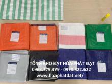 Báo giá bạt nhựa, bạt xanh cam, bạt sọc công trình tại Bắc Giang giá rẻ