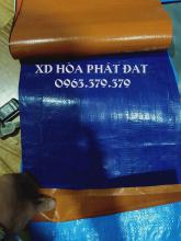 Báo giá bạt nhựa, bạt xanh cam, bạt sọc công trình tại Thừa Thiên Huế giá rẻ.