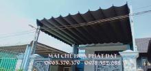 Cung cấp bạt mái che, may bạt mái xếp bạt kéo tại Hà Tình giá rẻ