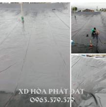 Báo giá bạt lót ao hồ HDPE chứa nước nuôi tôm cá tại Lâm Đồng Tp Đà Lạt giá rẻ