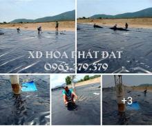 Báo giá bạt lót ao hồ HDPE chứa nước nuôi tôm cá tại Nghệ An Tp Vinh giá rẻ