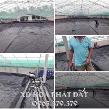 Báo giá bạt lót ao hồ HDPE chứa nước nuôi tôm cá tại Phú Yên Tp Tuy Hoà giá rẻ