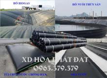 Báo giá bạt lót ao hồ HDPE chứa nước nuôi tôm cá tại Vĩnh Long giá rẻ