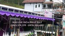 Cung cấp bạt mái che, may bạt mái xếp bạt kéo tại Phú Quốc giá rẻ
